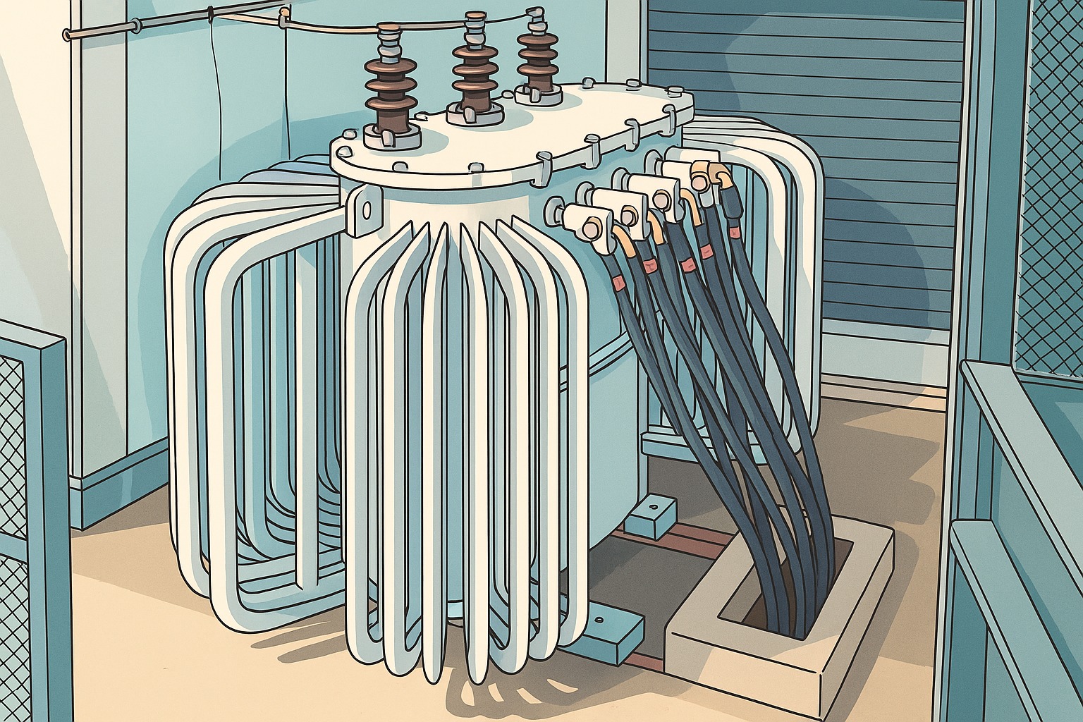 Principais Componentes de uma Subestação Elétrica