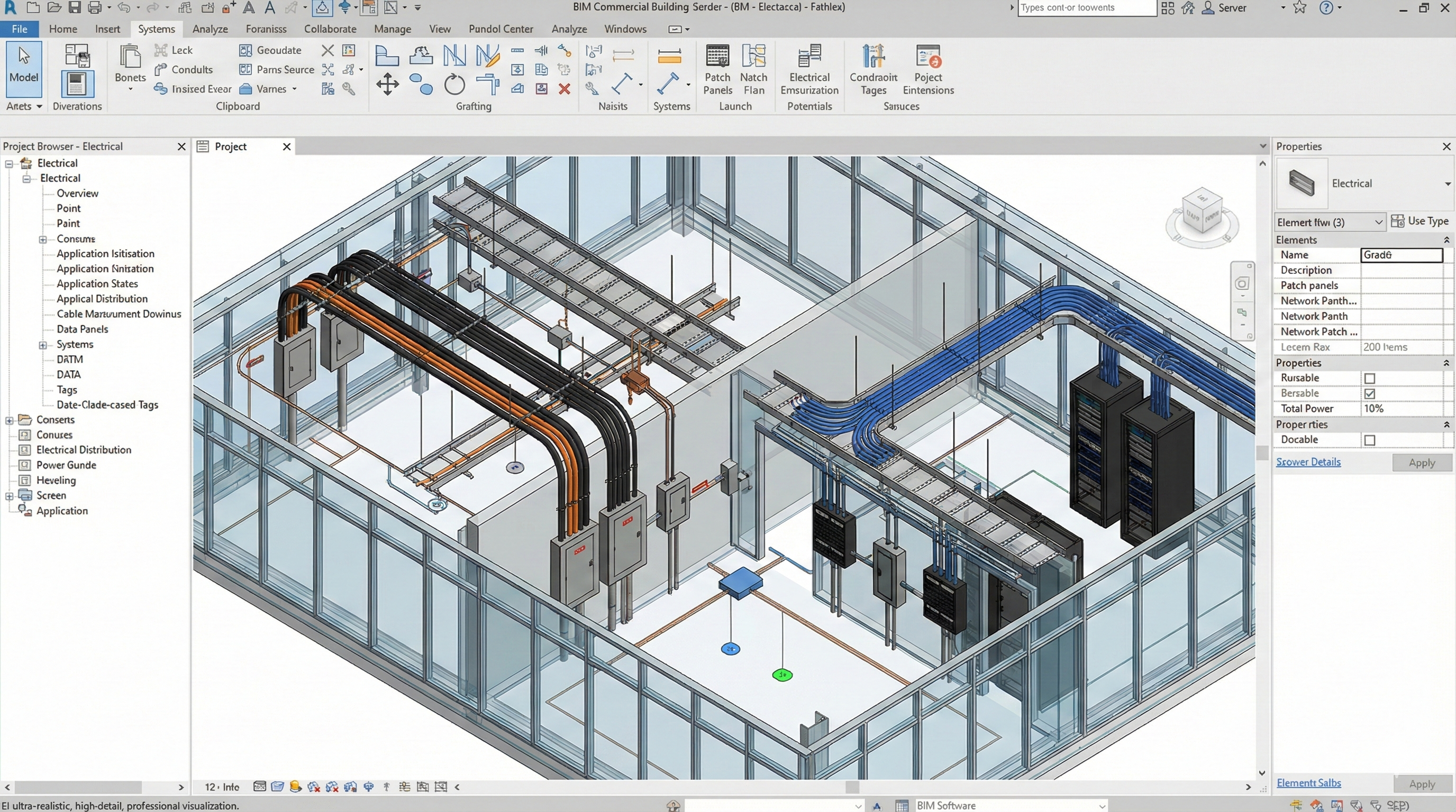 Projeto de instalações de lógica