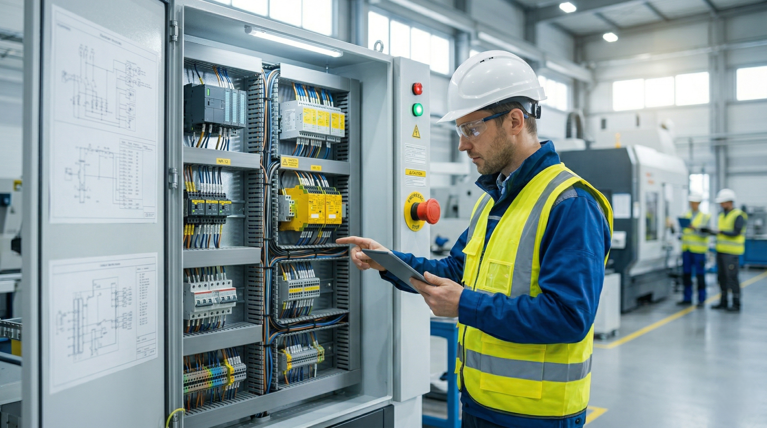 Guia do Painel Elétrico na NR-12: Componentes, Categorias e Boas Práticas